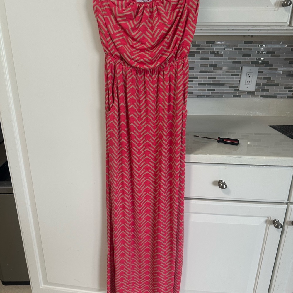 XS topless long sun dress
